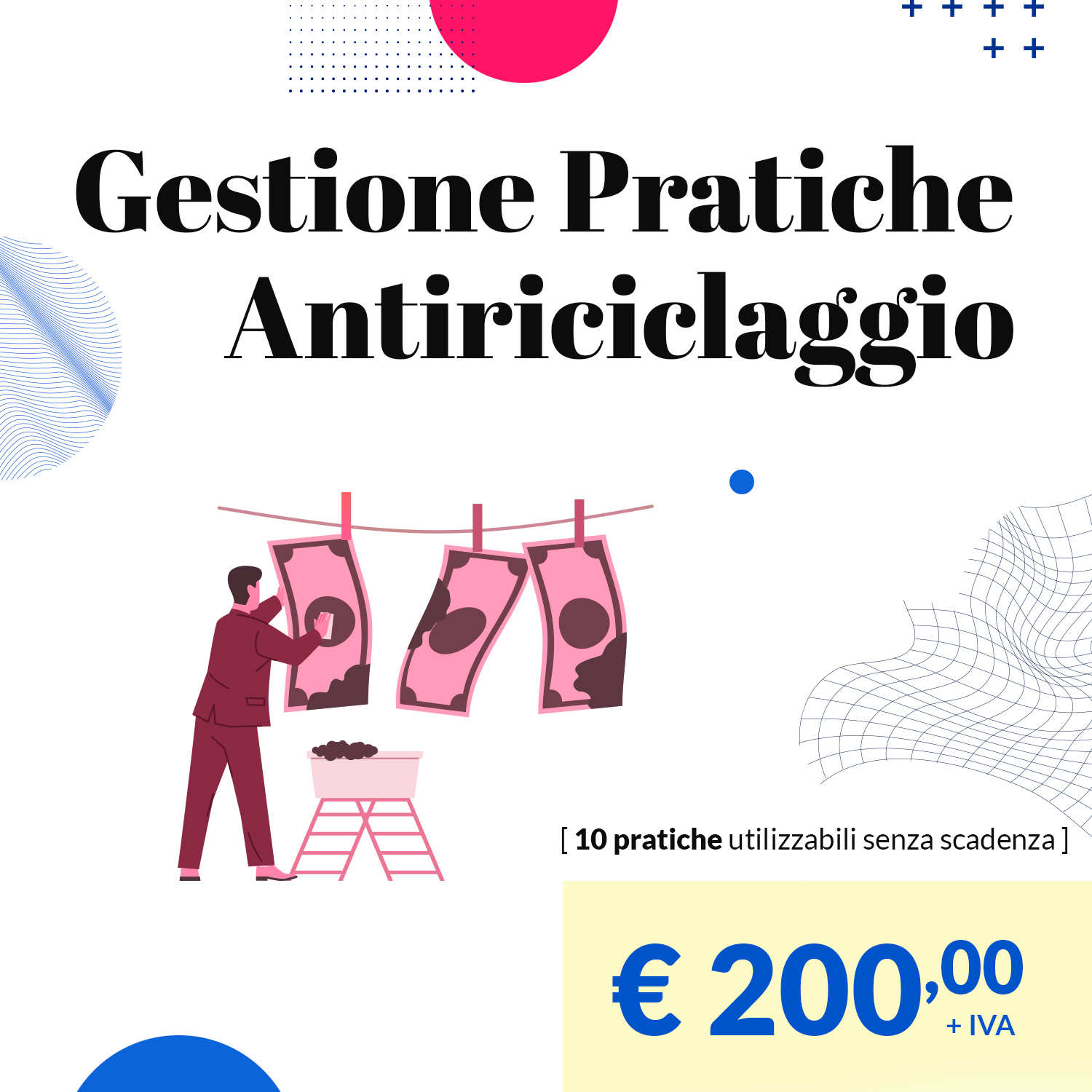 Pacchetto 10 Pratiche antiriciclaggio