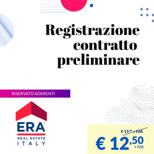Registrazione telematica contratto preliminare di vendita