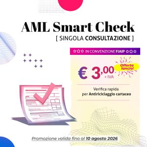 AML SMART CHECK - Singola consultazione