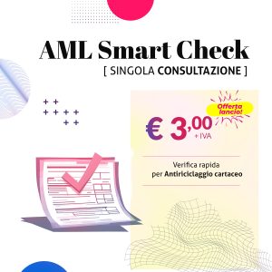 AML SMART CHECK - Singola consultazione