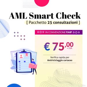 AML SMART CHECK - Pacchetto 25 consultazioni