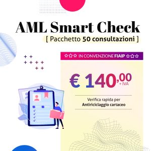 AML SMART CHECK - Pacchetto 50 consultazioni